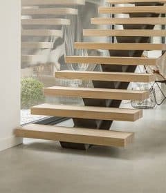 Comment choisir les matériaux d'un escalier en métal et bois