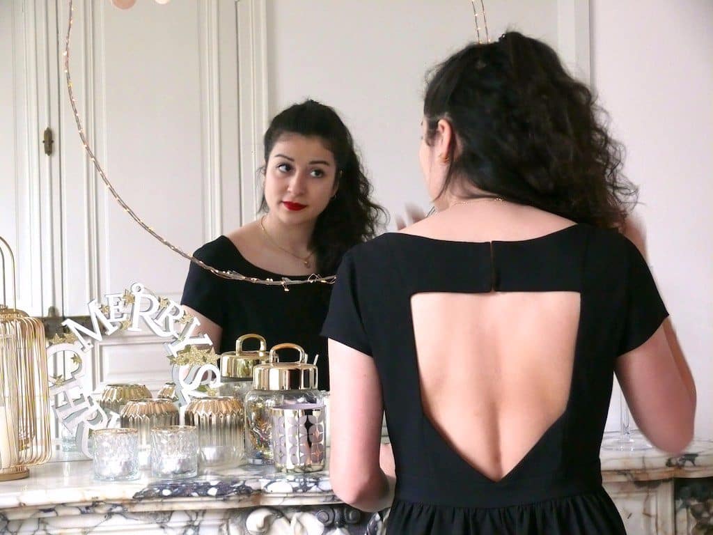 Robe soirée noire